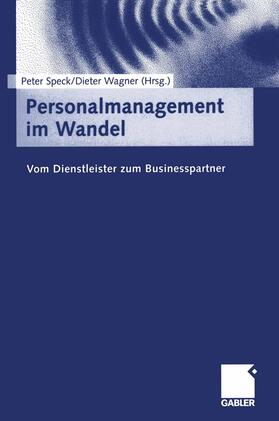 Wagner / Speck | Personalmanagement im Wandel | Buch | 978-3-322-84527-6 | sack.de