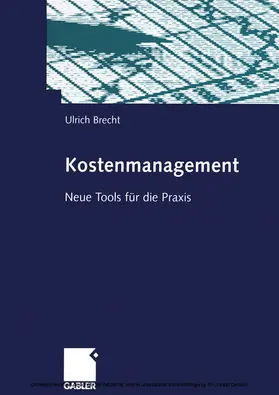 Brecht |  Kostenmanagement | eBook | Sack Fachmedien