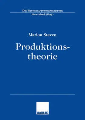 Steven | Produktionstheorie | E-Book | sack.de