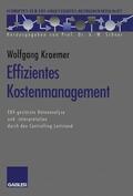 Kraemer |  Kraemer, W: Effizientes Kostenmanagement | Buch |  Sack Fachmedien