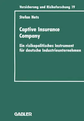 Hets | Captive Insurance Company | E-Book | www.sack.de