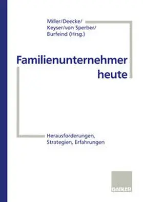 Deecke / Keyser / Sperber | Familienunternehmer heute | E-Book | www.sack.de
