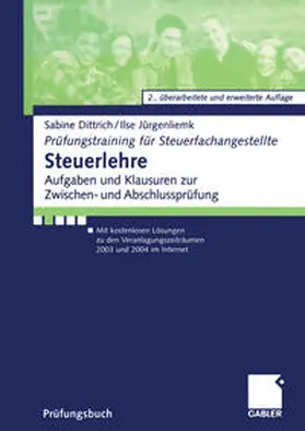Dittrich / Jürgenliemk |  Steuerlehre | eBook | Sack Fachmedien