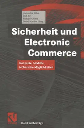 Röhm / Fox / Grimm |  Sicherheit und Electronic Commerce | eBook | Sack Fachmedien