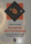 Osserman |  Osserman, R: Geometrie des Universums | Buch |  Sack Fachmedien