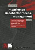 Gierhake |  Gierhake, O: Integriertes Geschäftsprozessmanagement | Buch |  Sack Fachmedien
