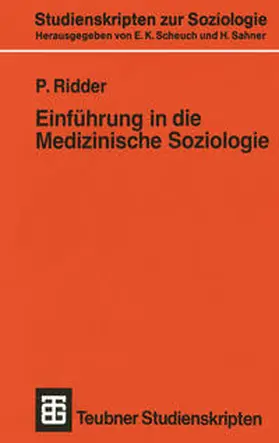  Einführung in die Medizinische Soziologie | eBook | Sack Fachmedien