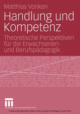 Vonken | Handlung und Kompetenz | E-Book | www.sack.de