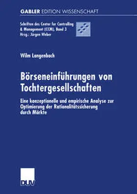 Langenbach | Börseneinführungen von Tochtergesellschaften | E-Book | www.sack.de