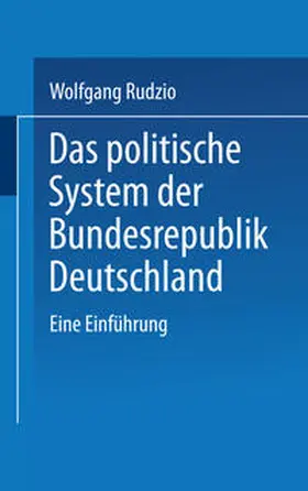 Rudzio |  Das politische System der Bundesrepublik Deutschland | eBook | Sack Fachmedien