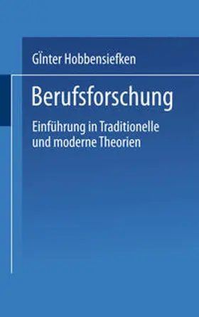 Hobbensiefken |  Berufsforschung | eBook | Sack Fachmedien