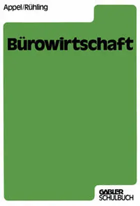 Appel | Bürowirtschaft | E-Book | www.sack.de