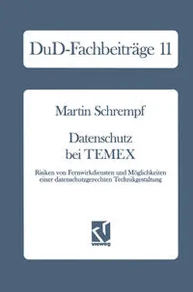 Schrempf | Datenschutz bei TEMEX | E-Book | www.sack.de