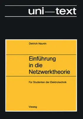 Naunin |  Einführung in die Netzwerktheorie | eBook | Sack Fachmedien
