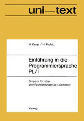 Kamp |  Einführung in die Programmiersprache PL/I | eBook | Sack Fachmedien