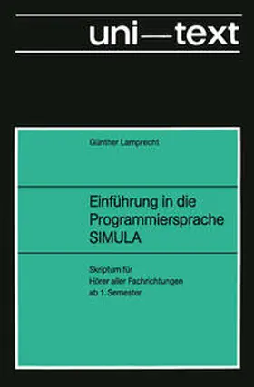 Lamprecht | Einführung in die Programmiersprache SIMULA | E-Book | sack.de