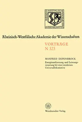 Depenbrock |  Energieumformung und Leistungssteuerung bei einer modernen Universallokomotive als Beispiel für den Einsatz von Leistungselektronik | eBook | Sack Fachmedien