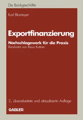 Blomeyer | Exportfinanzierung | E-Book | www.sack.de