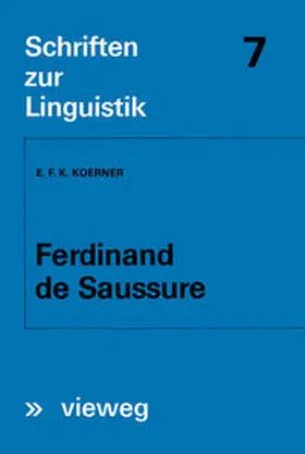 Koerner |  Ferdinand de Saussure | eBook | Sack Fachmedien