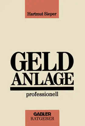 Sieper |  Geldanlage professionell | eBook | Sack Fachmedien
