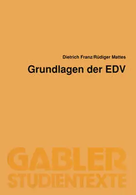 Franz |  Grundlagen der EDV | eBook | Sack Fachmedien