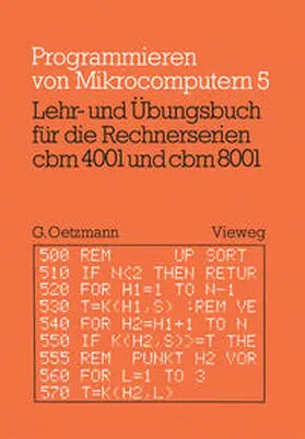Oetzmann |  Lehr- und Übungsbuch für die Rechnerserien cbm 4001 und cbm 8001 | eBook | Sack Fachmedien