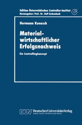 Kunesch |  Materialwirtschaftlicher Erfolgsnachweis | eBook | Sack Fachmedien