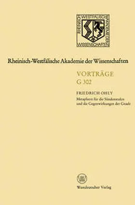 Ohly |  Rheinisch-Westfälische Akademie der Wissenschaften | eBook | Sack Fachmedien