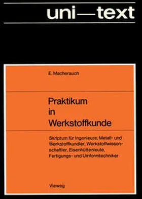 Macherauch |  Praktikum in Werkstoffkunde | eBook | Sack Fachmedien