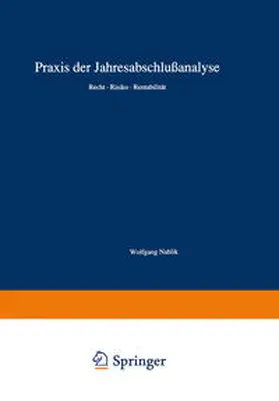 Nahlik | Praxis der Jahresabschlußanalyse | E-Book | sack.de