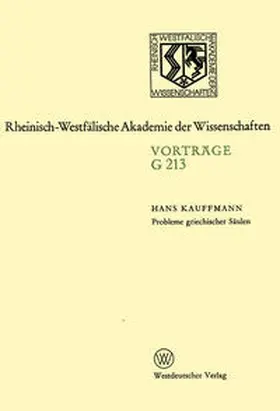 Kauffmann | Geisteswissenschaften | E-Book | www.sack.de