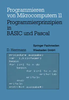Herrmann |  Programmierprinzipien in BASIC und Pascal | eBook | Sack Fachmedien