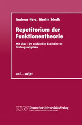 Herz |  Repetitorium der Funktionentheorie | eBook | Sack Fachmedien