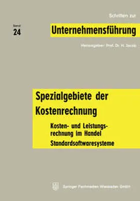 Jacob | Spezialgebiete der Kostenrechnung | E-Book | www.sack.de