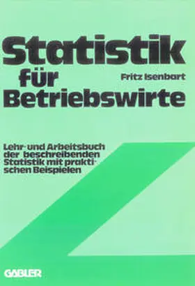 Isenbart |  Statistik für Betriebswirte | eBook | Sack Fachmedien