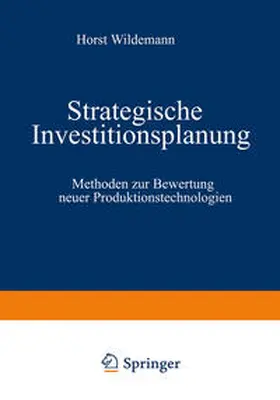 Wildemann | Strategische Investitionsplanung | E-Book | www.sack.de