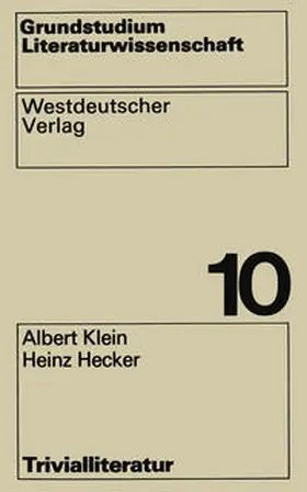 Klein |  Trivialliteratur | eBook | Sack Fachmedien