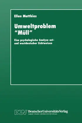 Matthies |  Umweltproblem „Müll“ | eBook | Sack Fachmedien