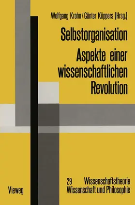 Krohn / Küppers | Selbstorganisation | Buch | 978-3-322-86546-5 | www.sack.de