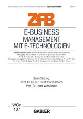 Albach / Wildemann | E-Business Management mit E-Technologien | E-Book | www.sack.de