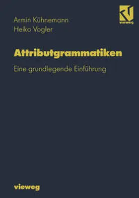 Kühnemann / Vogler | Attributgrammatiken | E-Book | sack.de