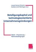 Lessat / Hemer / Eckerle |  Beteiligungskapital und technologieorientierte Unternehmensgründungen | Buch |  Sack Fachmedien