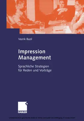 Bazil | Impression Management | E-Book | www.sack.de