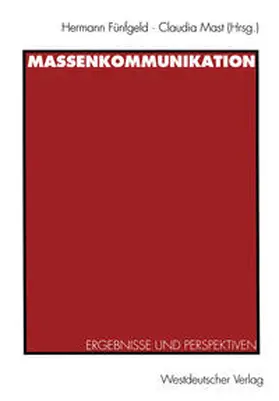 Fünfgeld / Mast | Massenkommunikation | E-Book | www.sack.de
