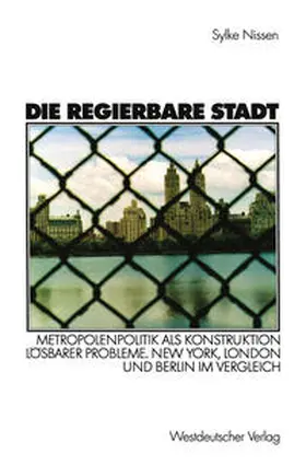 Nissen |  Die regierbare Stadt | eBook | Sack Fachmedien