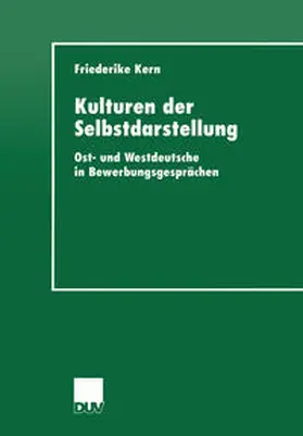 Kern |  Kulturen der Selbstdarstellung | eBook | Sack Fachmedien