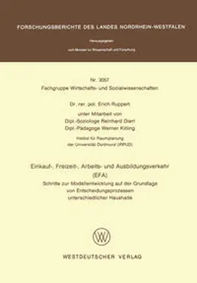 Ruppert |  Einkauf-, Freizeit-, Arbeits- und Ausbildungsverkehr (EFA) | eBook | Sack Fachmedien