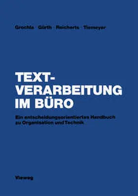 Grochla |  Textverarbeitung im Büro | eBook | Sack Fachmedien