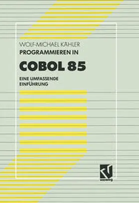 Kähler |  Programmieren in COBOL 85 | eBook | Sack Fachmedien