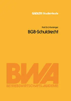 Klunzinger | BGB-Schuldrecht | E-Book | www.sack.de